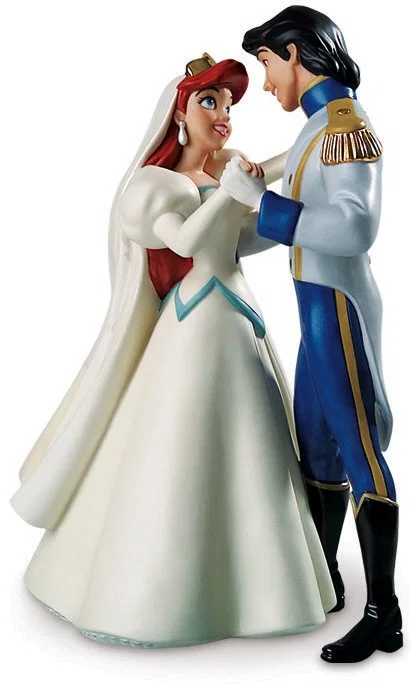 The Little Mermaid Ariel And Eric Dancing Two Worlds One Heart by WDCC Disney Classics — Porcelain Figurine