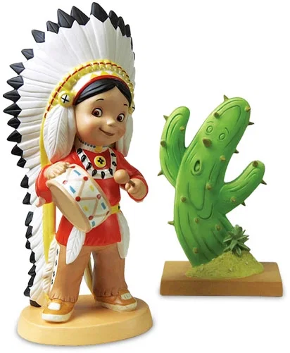 Native American Boy Little Big Chief by WDCC Disney Classics — Porcelain Figurine