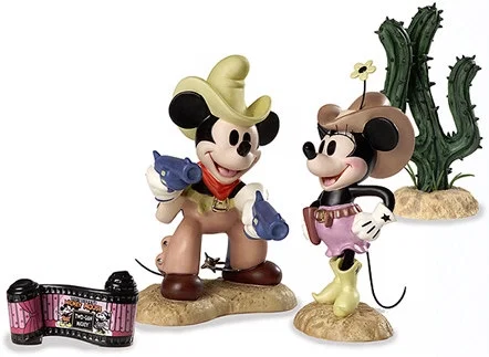 Two Gun Mickey Color Set by WDCC Disney Classics | Porcelain Figurine Two Gun Mickey Color Set by WDCC Disney Classics | Porcelain Figurine