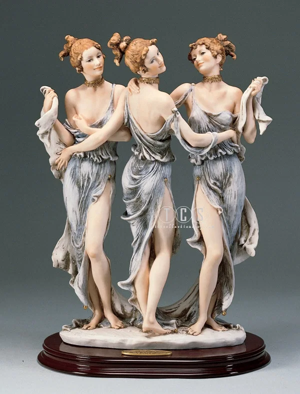 Three Graces by Giuseppe Armani — Sculpture