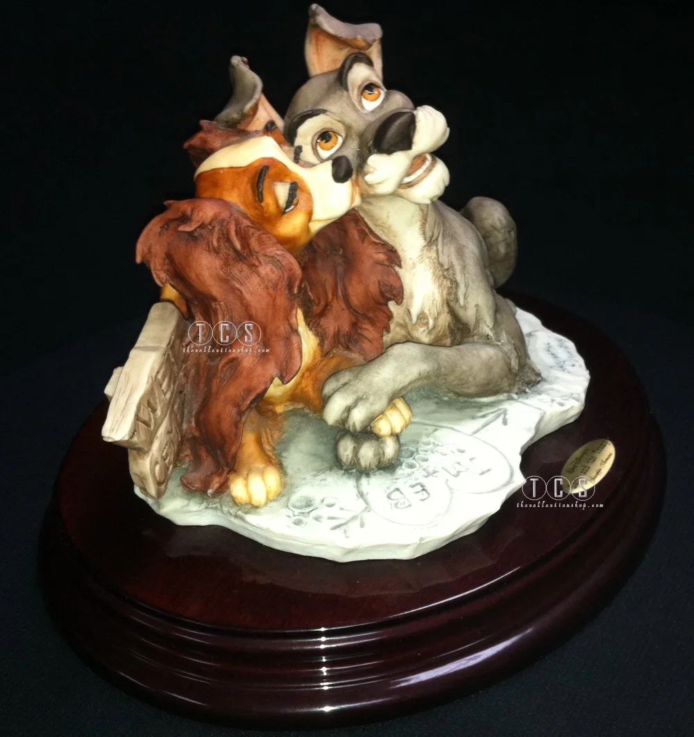 Lady And The Tramp True Love by Giuseppe Armani — Sculpture
