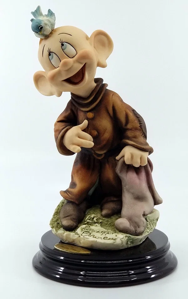 Dopey's New Friend by Giuseppe Armani — Sculpture