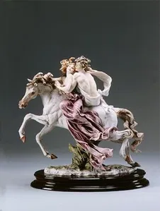 Giuseppe Armani Lady On Horseジュゼッペ アルマーニ Lady On Horse by Giuseppe Armani | Elegant Porcelain