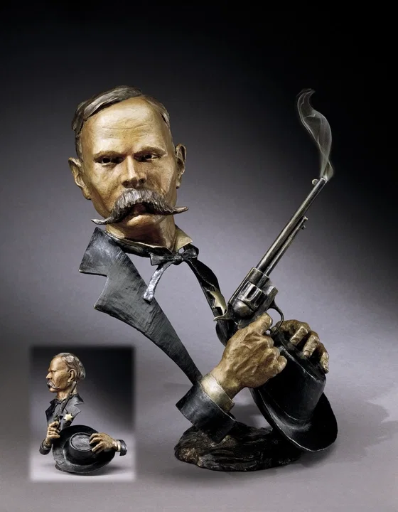 Wyatt by Mark Hopkins — Bronze Sculpture
