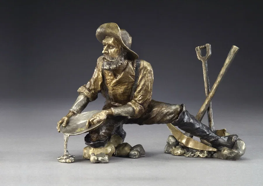 Gold by Mark Hopkins — Bronze Sculpture