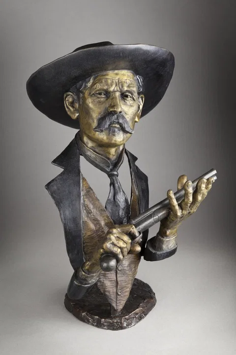Doc Holliday by Mark Hopkins — Bronze Sculpture