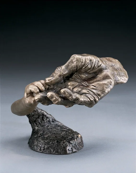 What the Future Holds by Mark Hopkins — Bronze Sculpture
