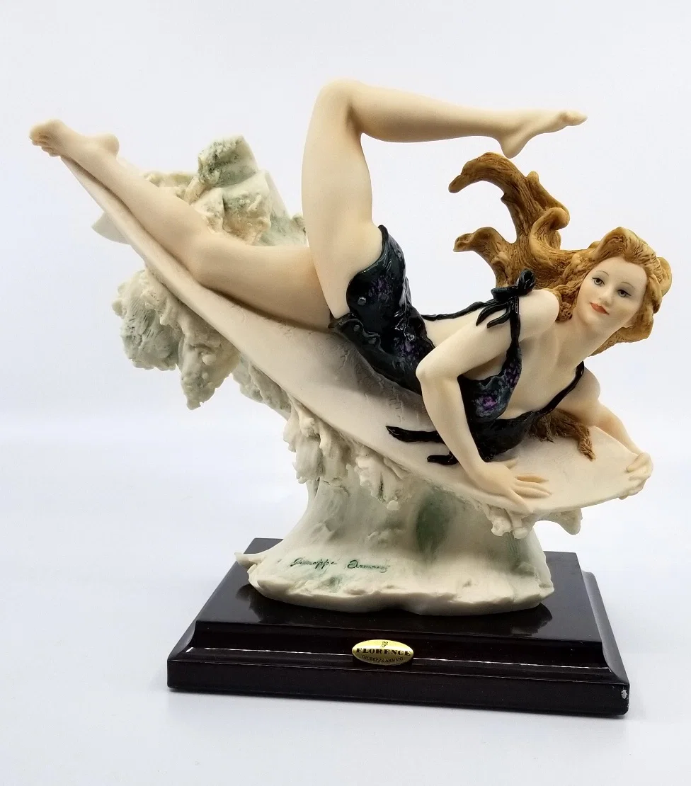 Surfer by Giuseppe Armani — Sculpture