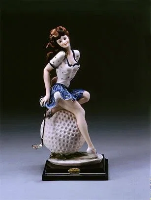Golfer by Giuseppe Armani — Sculpture