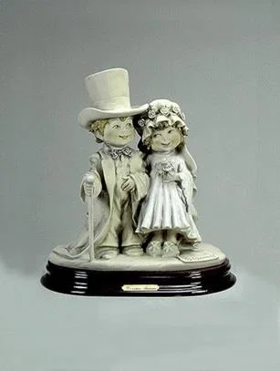 Bride And Groom by Giuseppe Armani — Sculpture