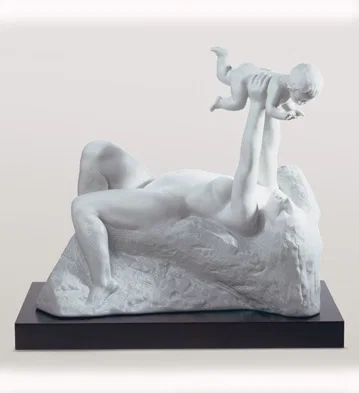 The Gift Of Life White le1000 2002-13 by Lladro — Porcelain Figurine