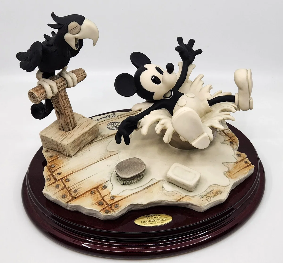 Steamboat Willie by Giuseppe Armani — Sculpture