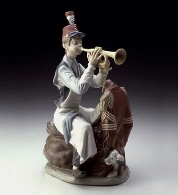 Practice Makes Perfect- Rockwell Le5000 by Lladro — Porcelain Figurine