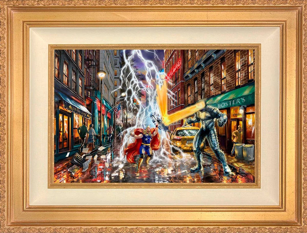 Thor Wall Art by Thomas Kinkade Studios by Thomas Kinkade Studios — Giclee On Canvas