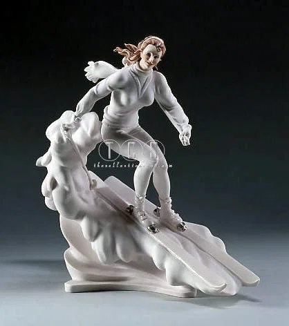 Skier by Giuseppe Armani