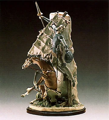 Don Quixote And The Windm by Lladro