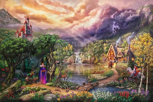 The Evil Queen by Thomas Kinkade Disney
