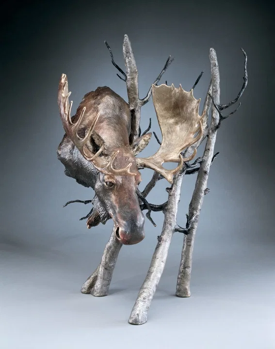 Solitude by Mark Hopkins — Bronze Sculpture