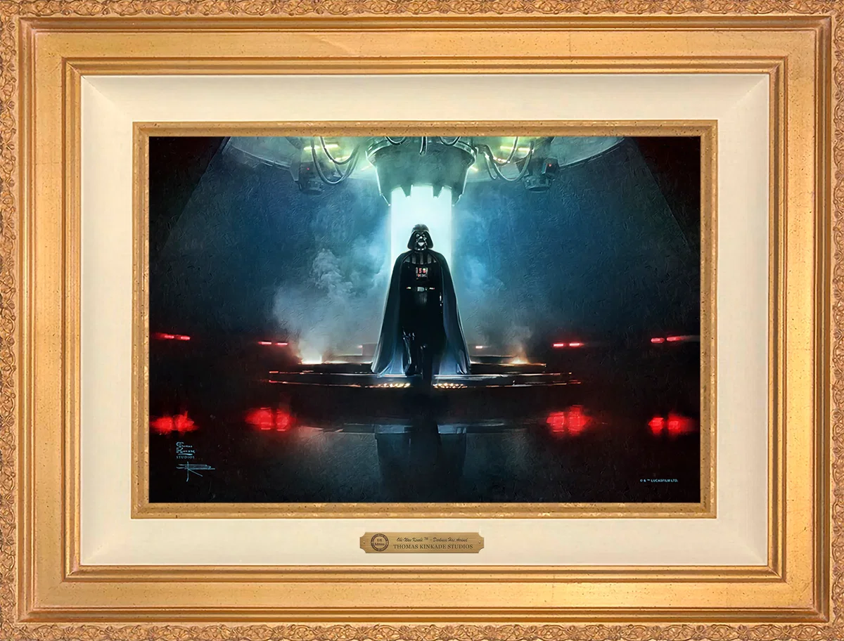 Obi-Wan Kenobi ™ - Darkness Has Arrived Wall Art by Thomas Kinkade Studios by Thomas Kinkade Studios — Giclee On Canvas