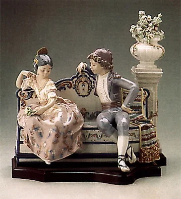 Valencian Garden 1987-91 by Lladro — Porcelain Figurine