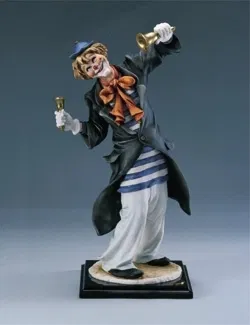 The Musical Clown by Giuseppe Armani | Elegant Porcelain