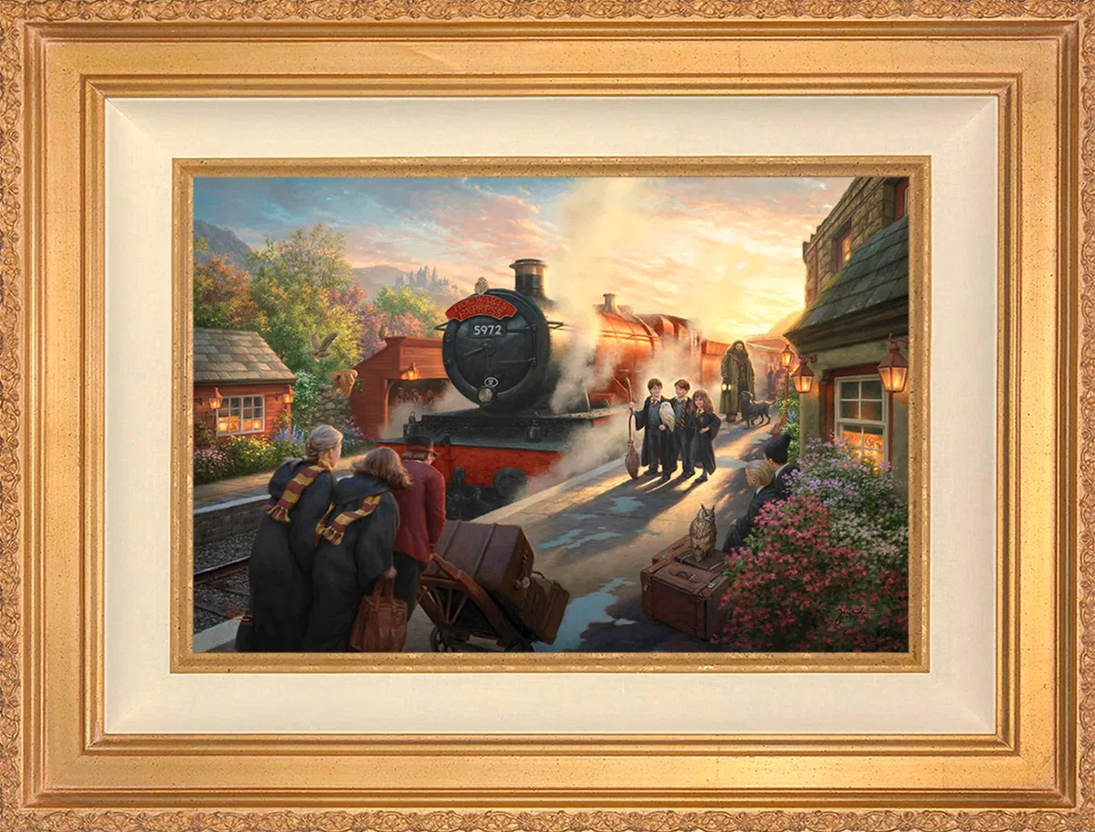 Harry Potter™ Hogwarts Express™ Wall Art by Thomas Kinkade Studios by Thomas Kinkade Studios — Giclee On Canvas