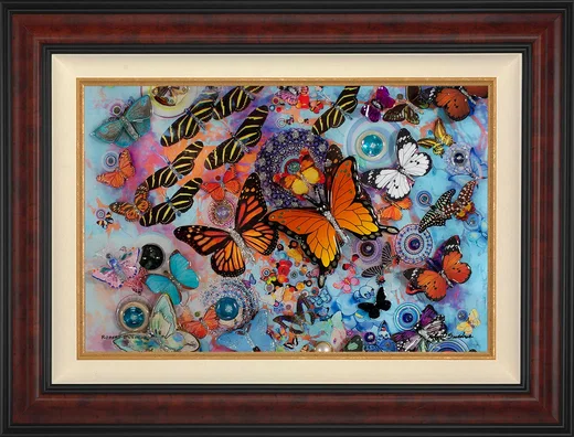 Flight of the Butterflies Wall Art by Robert Swedroe by Robert Swedroe