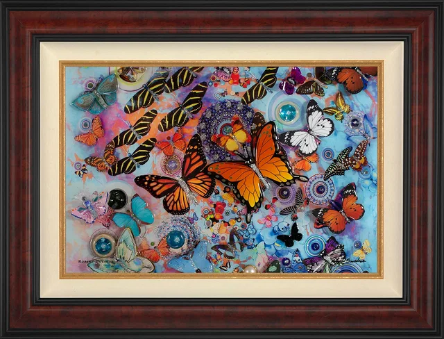 Flight of the Butterflies Wall Art by Robert Swedroe by Robert Swedroe
