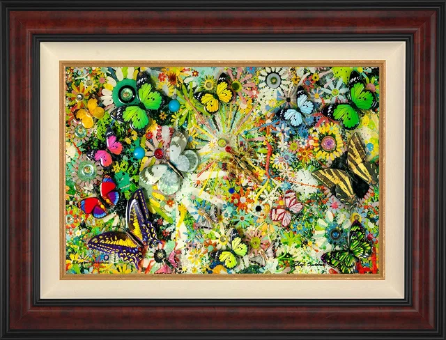 Butterfly Oasis Wall Art by Robert Swedroe by Robert Swedroe