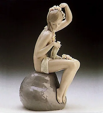 Spring Nymph 1989-95 by Lladro — Porcelain Figurine