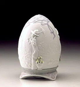 Lladro - Parisian Afternoon 2000 Egg