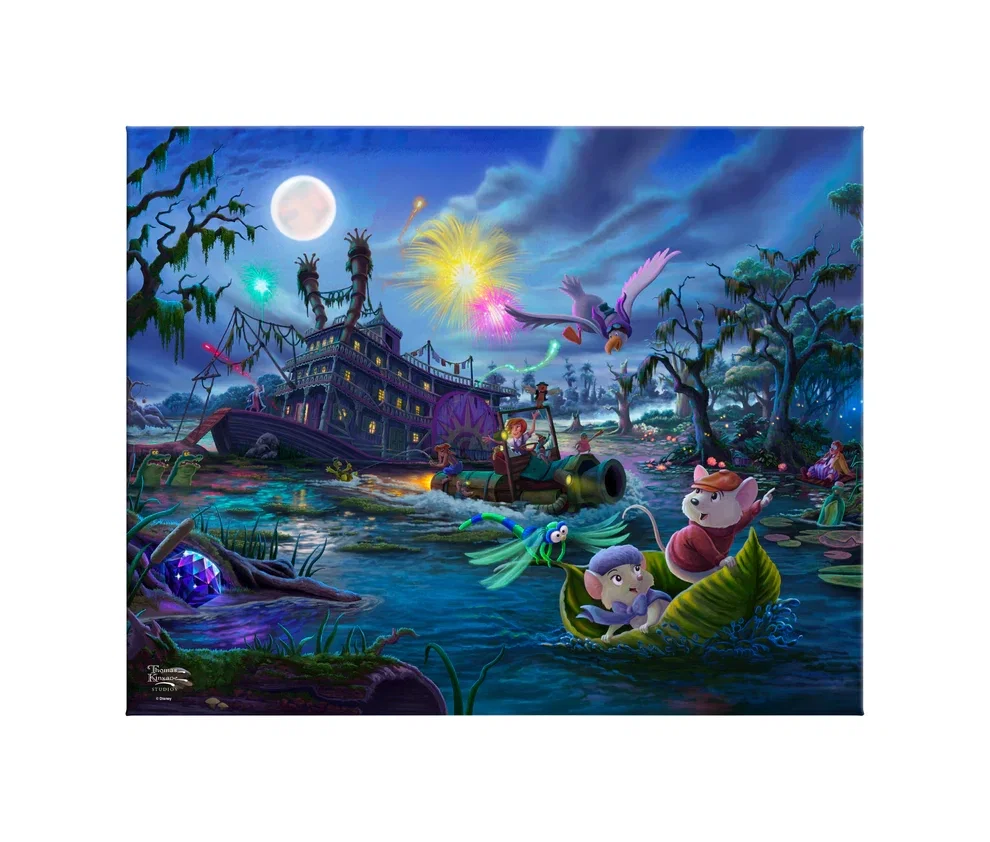 The Rescuers by Thomas Kinkade Disney — Gallery Wrapped Giclee On Canvas