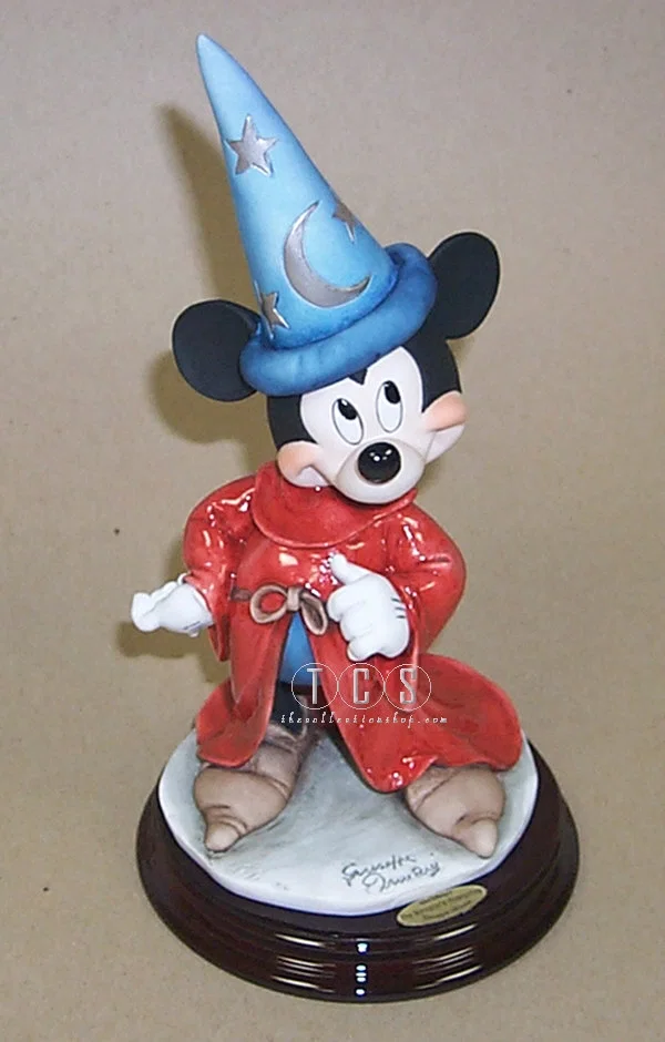 Mickey sorcerer's Apprentice by Giuseppe Armani — Sculpture