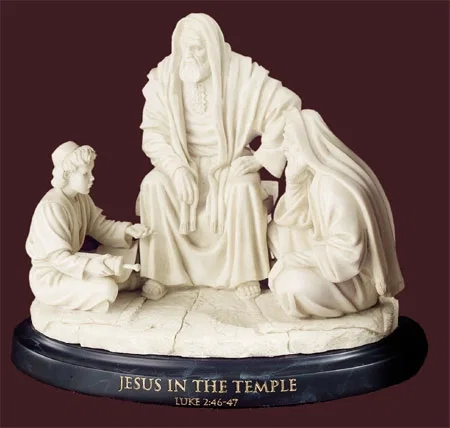 Jesus In The Temple by Master Peace Collection