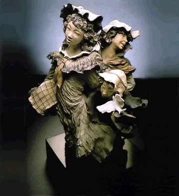 On Our Way Home by Lladro — Goyesca Porcelain Figurine
