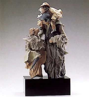 Group Discussion by Lladro — Goyesca Porcelain Figurine