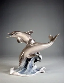 Dolphins by Giuseppe Armani — Sculpture