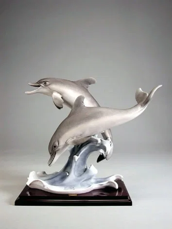 Dolphins by Giuseppe Armani — Sculpture