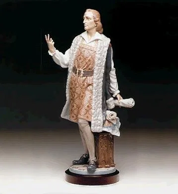 Columbus, Two Routes Le1000 by Lladro | Porcelain Figurine