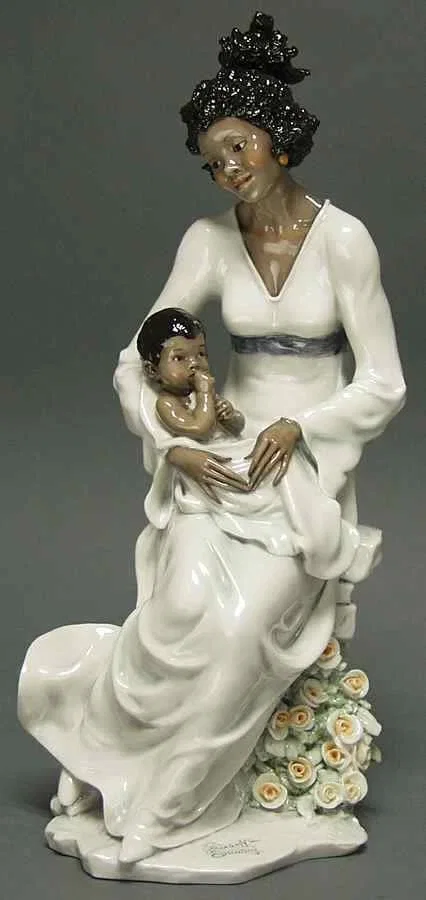 Hush Little Baby by Giuseppe Armani — Sculpture