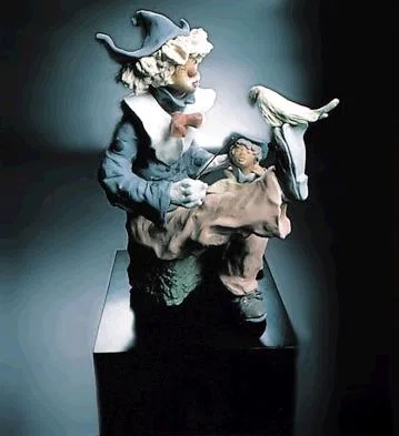 CIRCUS SHOW by Lladro — Goyesca Porcelain Figurine