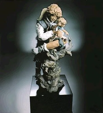 Tree Climbers by Lladro — Porcelain Figurine