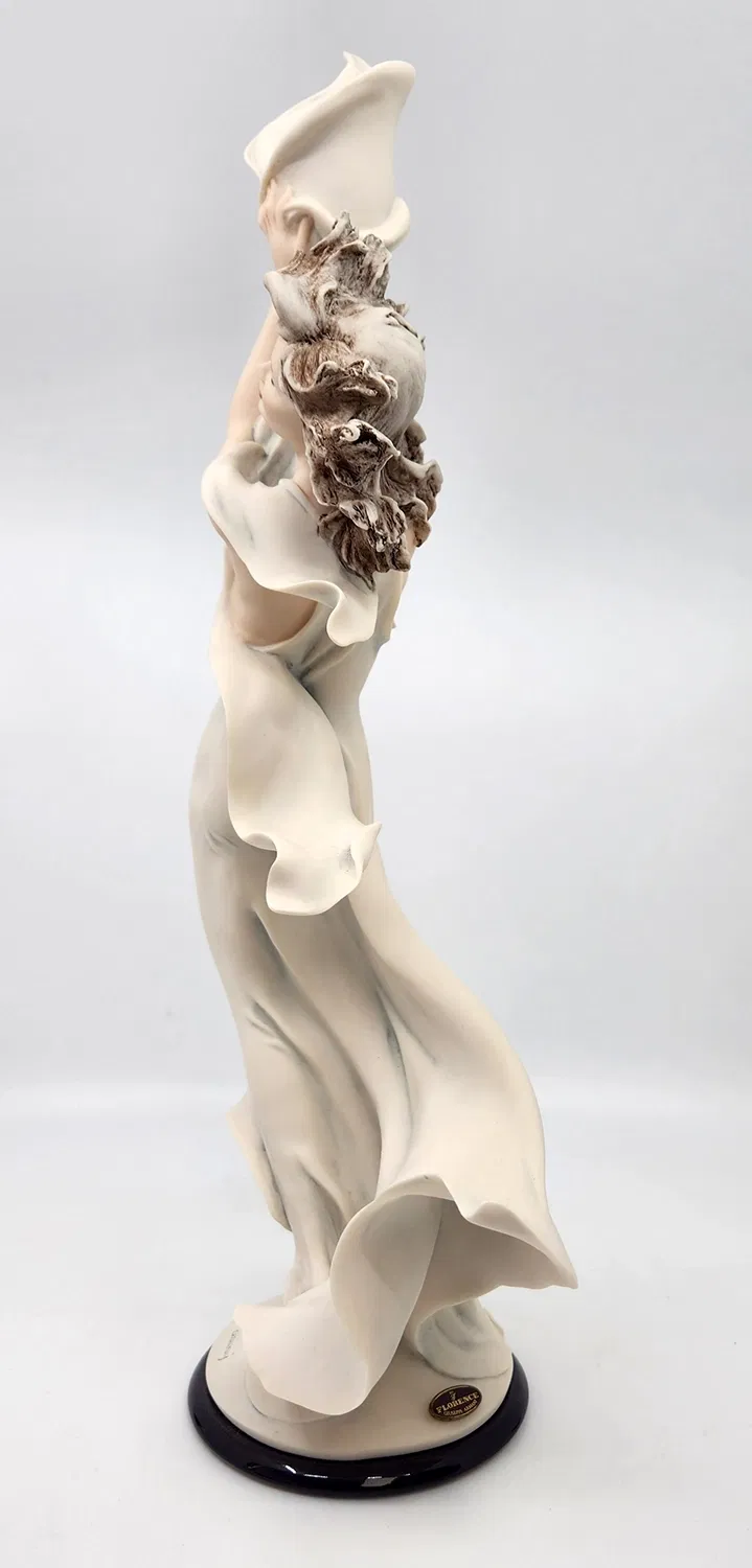 Girl With Calla Lily Candleholder-Right