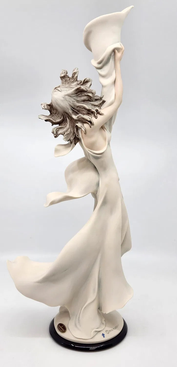 Girl With Calla Lily Candleholder-Right