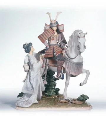 Farewell To The Samurai Le2500 1994-10 by Lladro — Porcelain Figurine