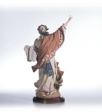 Moses And The Ten Commandments Le1200 1996 by Lladro — Porcelain Figurine