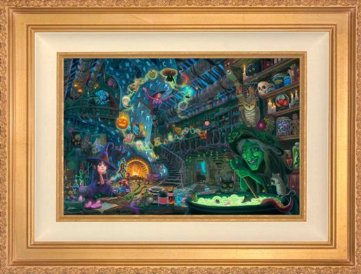 Coven Cottage Wall Art by Zac Kinkade by Zac Kinkade