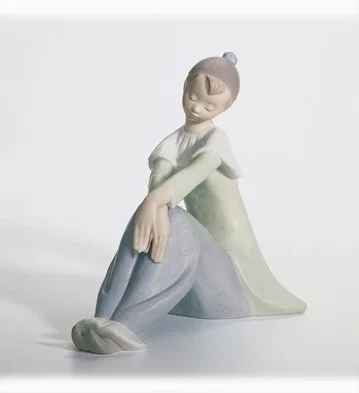 Reflective Pierrot 2005-07 by Lladro — Porcelain Figurine
