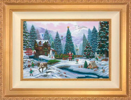 Christmas Tree Forest Wall Art by Zac Kinkade by Zac Kinkade