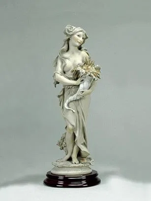 Summer-Lady W/cornucopia by Giuseppe Armani